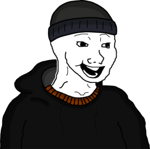 Happy Doomer Wojak