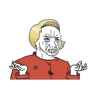 Hillary Clinton Crying Wojak