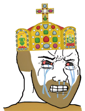 Holy Roman Emperor Crying Wojak