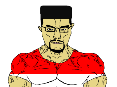 Indonesian Muscular Chudjak Wojak