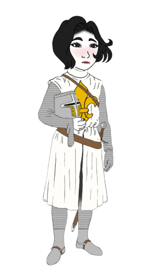 Joan Of Arc Full Body Wojak