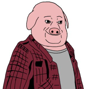 John Pork Pig Wojak