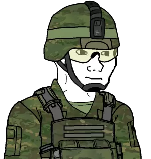 Jungle Us Military Wojak