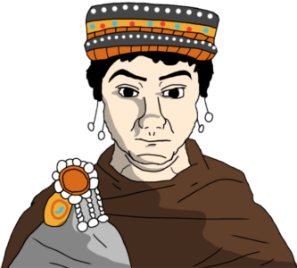 Justinian I Front Facing Wojak