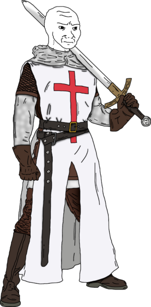 Knights Templar Full Body Wojak