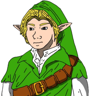 Link Zelda Wojak