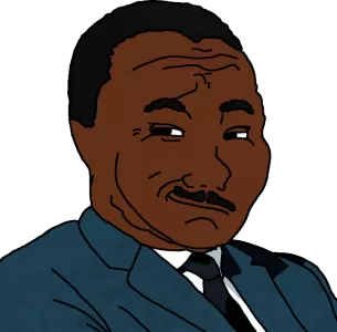 Martin Luther King Jr Wojak