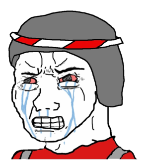 Medieval Nobleman Crying 2 Wojak