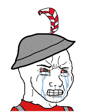 Medieval Nobleman Crying Wojak