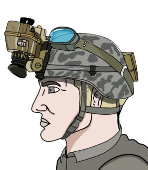 Modern Soldier Sights Chad