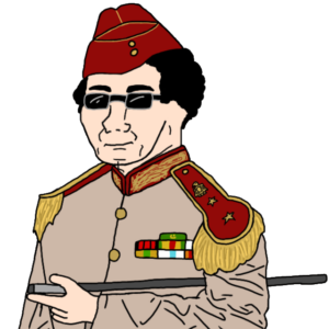 Moummar Al Qaddafi 2 Wojak