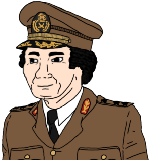 Muammar Al Qaddafi Wojak