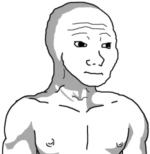 Muscular Neutral Face Wojak