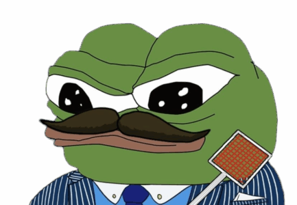 Mustache Pinstripe Suit Apu Apustaja