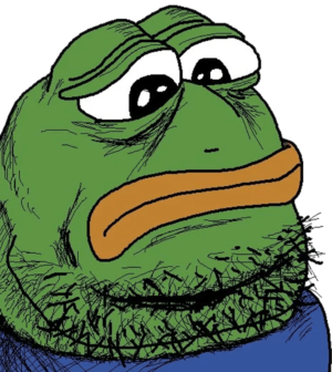 Neckbeard Sad Pepe