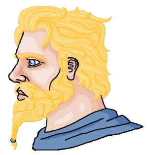 Nordic Blonde Viking Chad