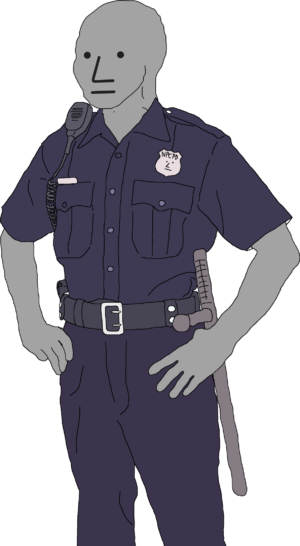 Npc Police Officer Wojak