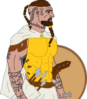 Numidian Chad Full Body