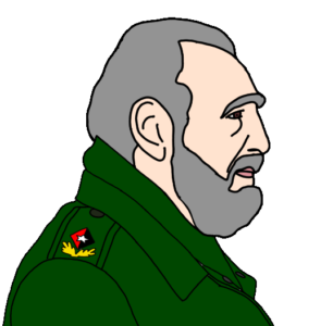 Old Fidel Castro Chad Wojak