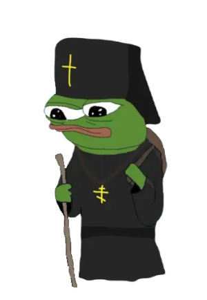 Orthodox Priest Full Body Apu Wojak