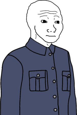 Oxford Shirt Wojak