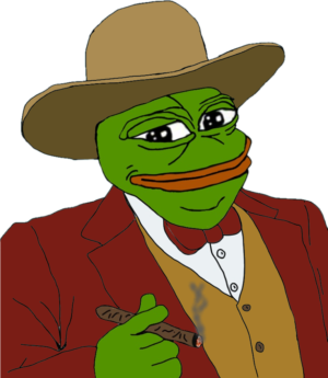 Plantation Owner Red Suit Pepe