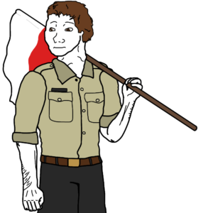 Polish Nationalist Full Body Wojak