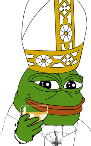 Pope Toast Pepe