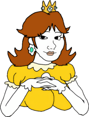 Princess Daisy Nintendo Wojak