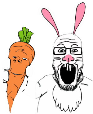 Rabbit With Carrot Cobson Wojak