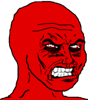 Red Rage Wojak