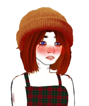 Redhead Beanie Girl Wojak