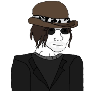 Rock Musician Sunglasses Wojak