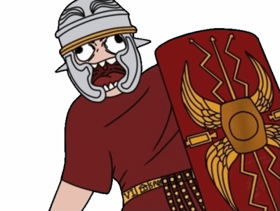 Roman Soldier Derp Face