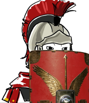 Roman Soldier Shield Wojak