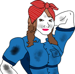 Rosie The Riveter Female Wojak