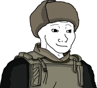 Russian Casual Military Wojak