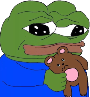 Sad Apu With Teddy Bear