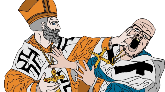 Saint Nicholas Arius Fight Wojak