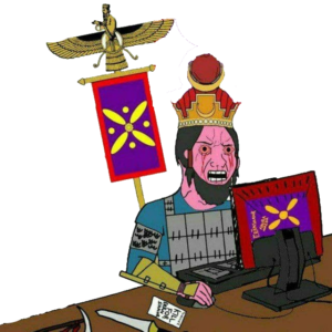 Sassanid Rage Desk Wojak