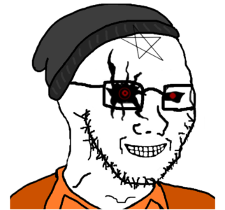 Satanist Hipster Soyjak Wojak