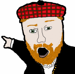 Scotland Pointing Wojak