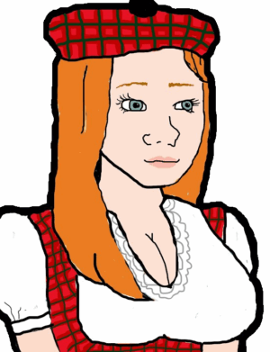 Scotland Tradwife 2 Wojak