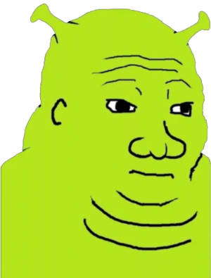 Shrek Ogre Blobjak Wojak