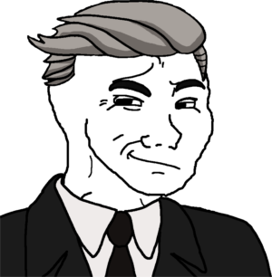 Smug Suit Wojak