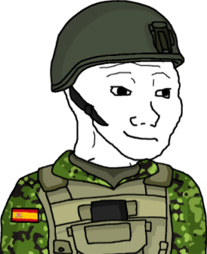 Spanish Soldier Smile Wojak