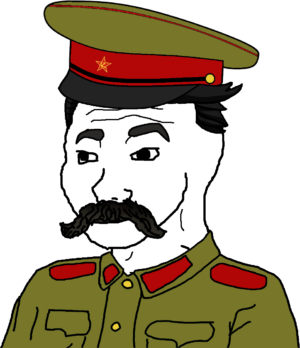 Stalin Communist Hat Wojak