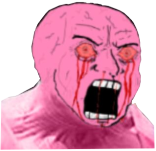 Strong Pink Wojak