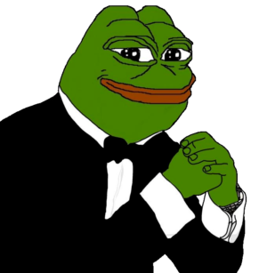 Suit And Tie Pepe