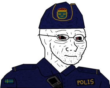 Swedish Police Officer Wojak